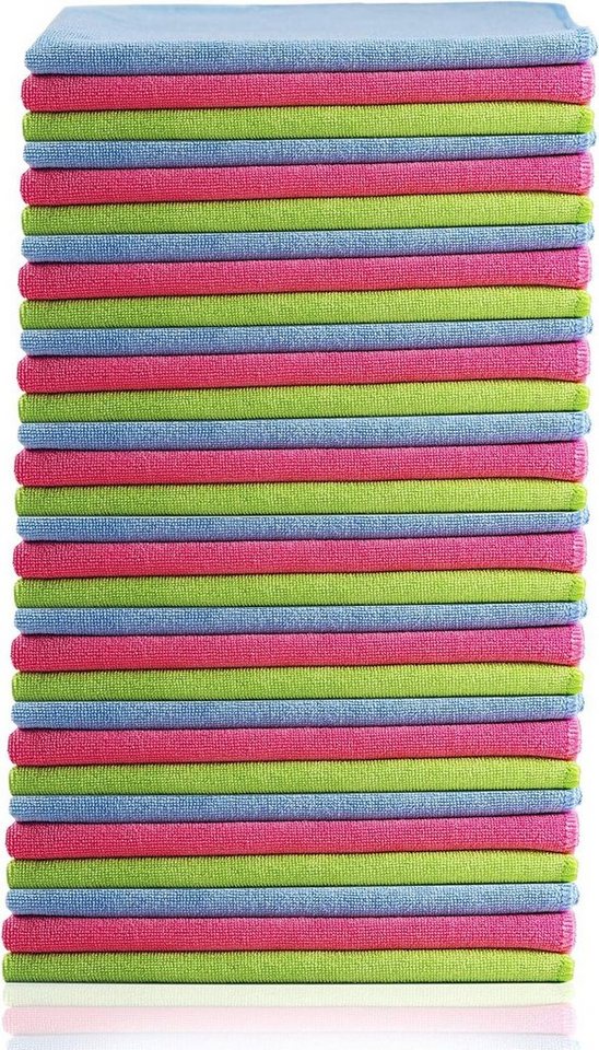 Glart 430P 30 St. Mikrofasertücher Auto Autopflege Microfasertücher 40x40 cm Mikrofasertuch (80% Polyester, 20% Nylon, 40x40 cm) Glart 430P 30 St. Mikrofasertücher Auto Autopflege Microfasertücher 40x40 cm Mikrofasertuch (80% Polyester, 20% Nylon, 40x40 cm) von Glart