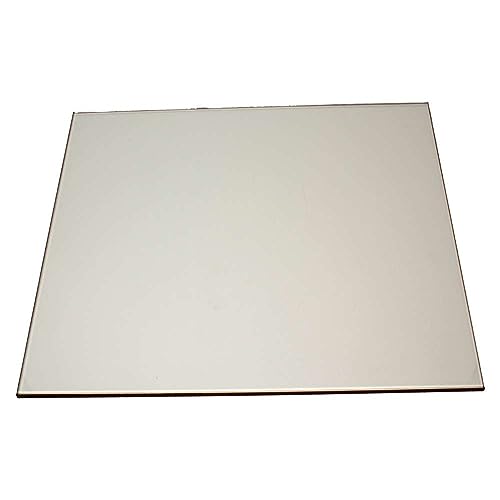 Feuerfestes Kaminglas nach Maß | Ofenglas für alle Größen - (680,00 EUR/qm) - 324 mm x 255 mm von Glas Revolution