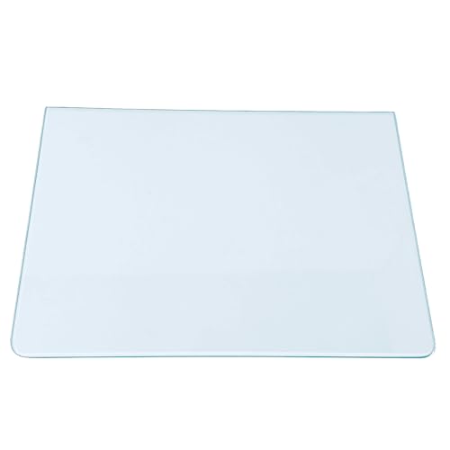 Kühlschrank Einlegeboden - Klarglas 4 mm – Glasplatte, 2 abgerundete Ecken, alle Maße lieferbar (89,96 EUR/qm) - 465 mm x 275 mm von Glas Revolution