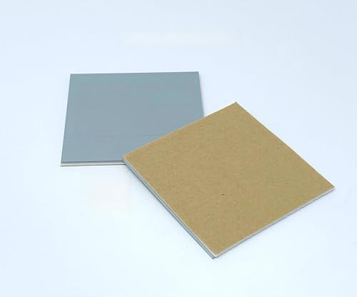 Spiegelbefestigung - verdeckte Spiegelaufhängung | Spiegelhalterung - (einzeln 70 mm x 70 mm) von Glas Revolution