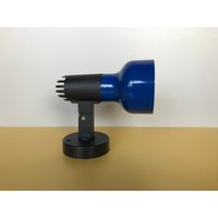Vintage69 - Hema Spot Wandleuchte Wandlampe Blau 1970 Space Age Mid Century Vintage69 - Hema Spot Wandleuchte Wandlampe Blau 1970 Space Age Mid Century von Glasatelier69