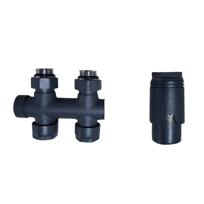 Glasdeals Anschlussgarnitur inkl. Thermostat in Anthrazit Mittelanschluss 7591 Glasdeals Anschlussgarnitur inkl. Thermostat in Anthrazit Mittelanschluss 7591 von Glasdeals