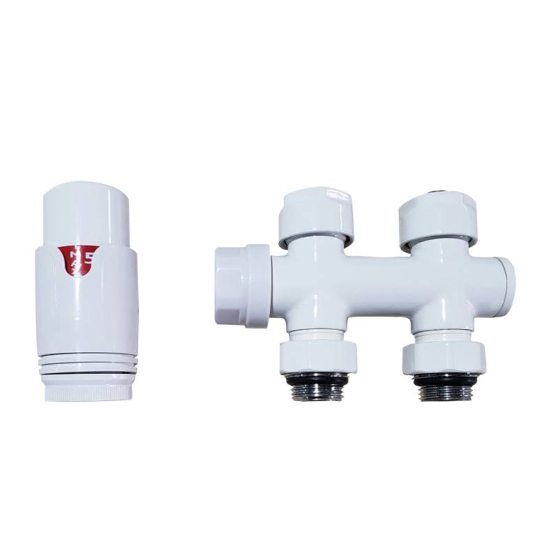Glasdeals Anschlussgarnitur inkl. Thermostat in Weiß Mittelanschluss 7590 Glasdeals Anschlussgarnitur inkl. Thermostat in Weiß Mittelanschluss 7590 von Glasdeals