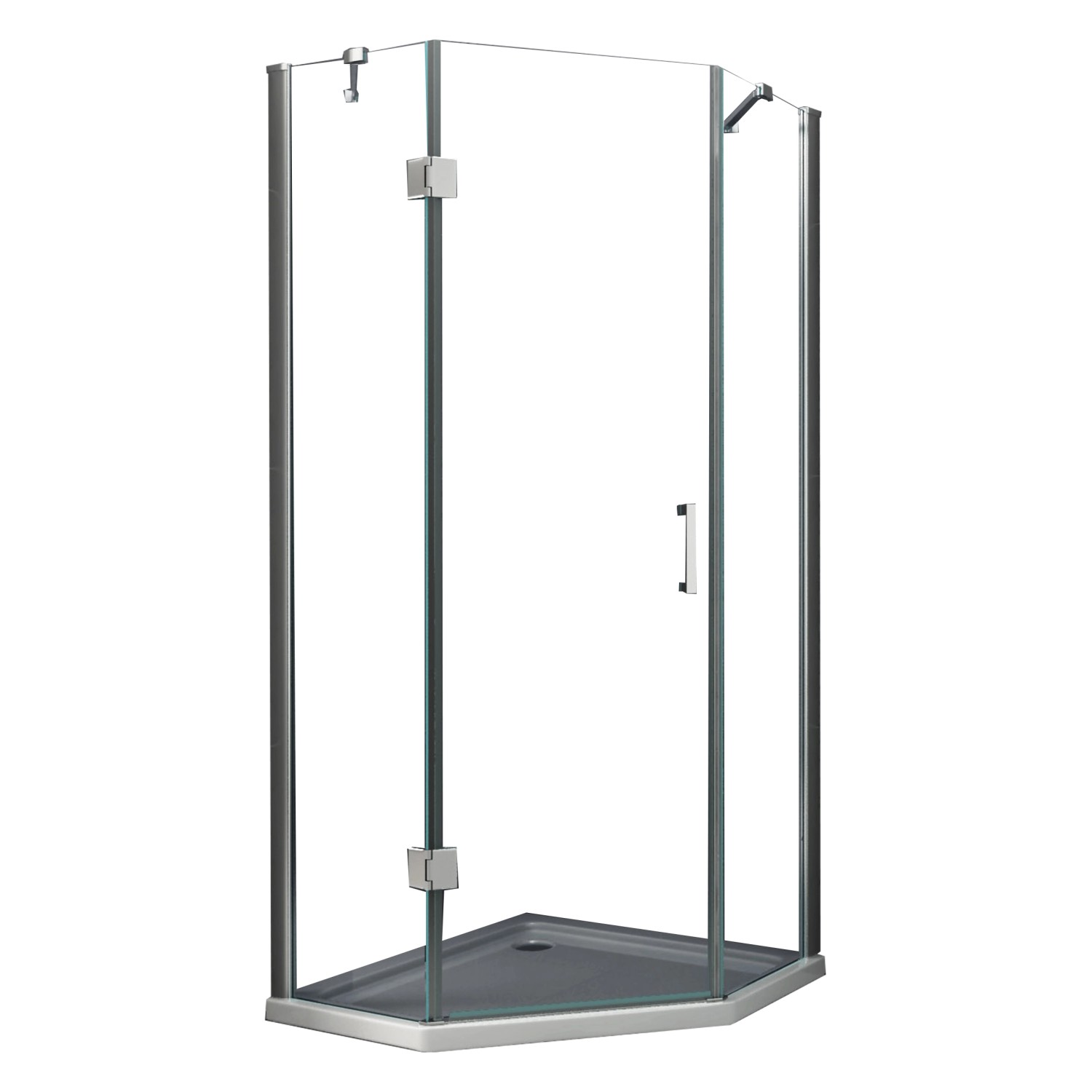 Glasdeals Fünfeck Duschkabine VERTEX 90 x 90 x 195 cm – 3046 Glasdeals Fünfeck Duschkabine VERTEX 90 x 90 x 195 cm – 3046 von Glasdeals