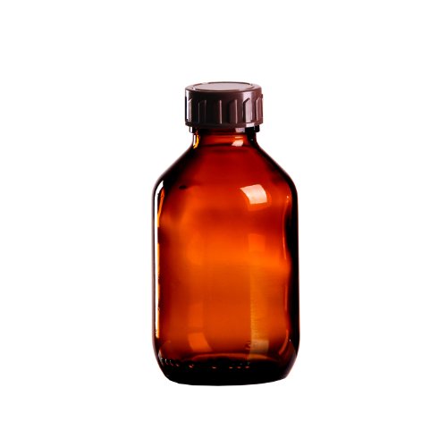 10 x Braunglasflasche 150ml / Medizinflasche inkl. Standard-Schraubverschluss braun DIN 28 von Glasflaschen