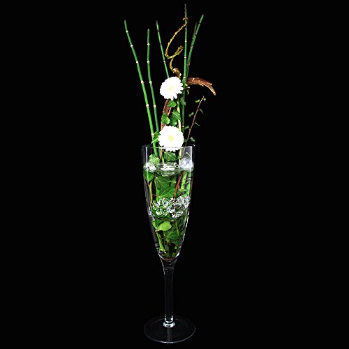 Glas Pokal Murdock groß Glaskönig. Höhe 55cm Ø 14cm dekoratives Sektglas Dekoglas von Glaskönig Glas