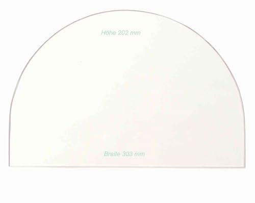 Kaminglas Sichtscheibe 4 mm, passend für Bruno Kaminglas Sichtscheibe 4 mm, passend für Bruno von Glasmanufaktur u. Bauelementevertrieb Riegelmann