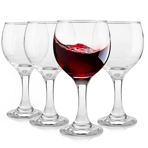 Glasmark KROSNO, 220ml, Set von 4, Weinglas, Glas mit farbigem Boden, Weißweingläser, Weinkelche, Originelles Design, einzigartige Form und Stil, Perfekt für zu Hause, Restaurants Glasmark KROSNO, 220ml, Set von 4, Weinglas, Glas mit farbigem Boden, Weißweingläser, Weinkelche, Originelles Design, einzigartige Form und Stil, Perfekt für zu Hause, Restaurants von Glasmark KROSNO 1992
