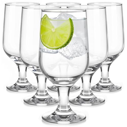 Glasmark KROSNO 1992 Biergläser mit Stiel Bierglas Set 6 Stück Cocktailgläser 360 ml Transparent Spülmaschinenfest Glasmark KROSNO 1992 Biergläser mit Stiel Bierglas Set 6 Stück Cocktailgläser 360 ml Transparent Spülmaschinenfest von Glasmark KROSNO 1992