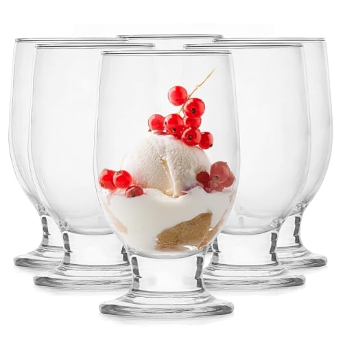 Glasmark KROSNO 1992 Dessertgläser 6er Set 210 ml Aus Glas Eisbecher Gläser Eisschalen Dessertschalen Spülmaschinenfest Glasmark KROSNO 1992 Dessertgläser 6er Set 210 ml Aus Glas Eisbecher Gläser Eisschalen Dessertschalen Spülmaschinenfest von Glasmark KROSNO 1992