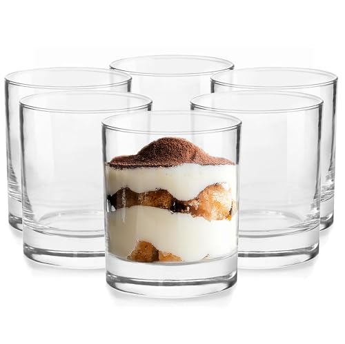Glasmark KROSNO 1992 Dessertgläser 6er Set 300 ml Aus Glas Eisbecher Gläser Eisschalen Dessertschalen Spülmaschinenfest von Glasmark KROSNO 1992