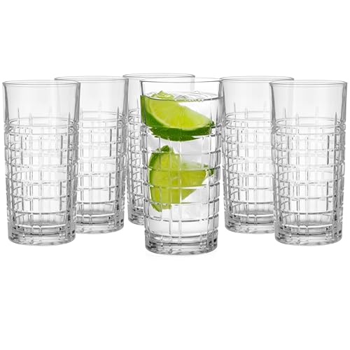Glasmark KROSNO 1992 Trinkgläser Set Longdrinkgläser 6 Stück 320 ml Wassergläser Saftgläser Cocktailgläser Saft Wasser Glas Geschliffen Spülmaschinengeeignet Glasmark KROSNO 1992 Trinkgläser Set Longdrinkgläser 6 Stück 320 ml Wassergläser Saftgläser Cocktailgläser Saft Wasser Glas Geschliffen Spülmaschinengeeignet von Glasmark KROSNO 1992