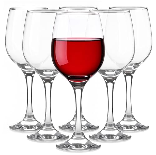 Glasmark KROSNO 1992 Weißweingläser 6-er Set Weingläser-Set 6-teilig Weißwein Spritzer Aperitifgläser 6x375 ml von Glasmark KROSNO 1992