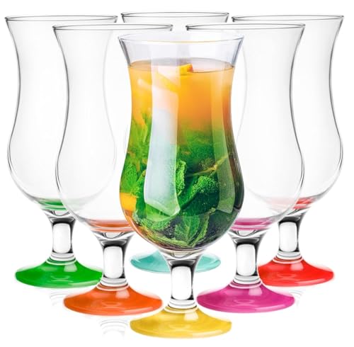 Glasmark Krosno Gläser Cocktailgläser Set Longdrink Cocktail Gin Bier Wasser Longdrinkgläser Cocktailgläser Trinkglas Wasserglas Glas Smoothie Dessert Spülmaschinenfest Mix 6 x 420ml Glasmark Krosno Gläser Cocktailgläser Set Longdrink Cocktail Gin Bier Wasser Longdrinkgläser Cocktailgläser Trinkglas Wasserglas Glas Smoothie Dessert Spülmaschinenfest Mix 6 x 420ml von Glasmark KROSNO 1992