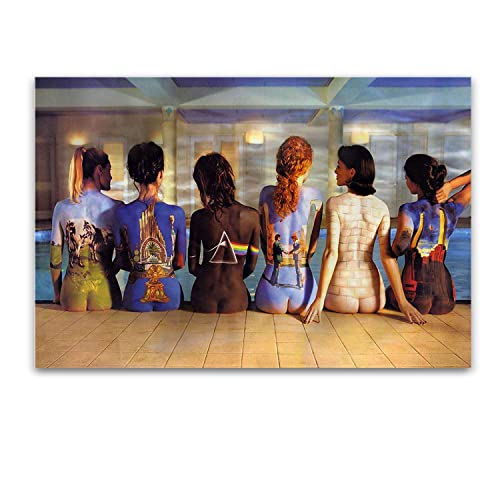 Startonight Glasbild Sexy Frauen am Pool, Bild auf Acrylglas Muster Modern Dekoration Fertig zum Aufhängen 60 x 90 cm von Glass Wall Art