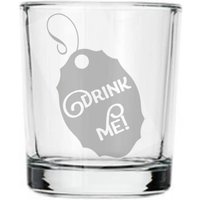 Alice Im Wunderland Trink Mich Trank Schnapsglas Geschenk von GlassCannons