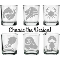 Astrologie Zeichen Schnapsglas Geschenk von GlassCannons