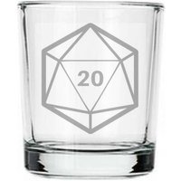 D20 Schuss Glas Geschenk von GlassCannons