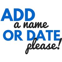 Hinzufügen Von 1 Namen, Datum Oder Kurzer Satz Zu Glas Hinzufügen Von 1 Namen, Datum Oder Kurzer Satz Zu Glas von GlassCannons