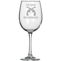 Ich Bin Dein Huckleberry Weinglas Video Gaming Geschenk von GlassCannons