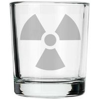 Radioaktives Symbol Schnapsglas - Gefährliches Atommüll Geschenk Radioaktives Symbol Schnapsglas - Gefährliches Atommüll Geschenk von GlassCannons