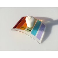 Haustier Verlust Regenbogen Brücke Kerzenhalter von GlassbyDebbie