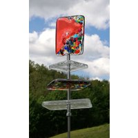 Sonnenfänger Bewegt Sich Im Wind - Ein Sonnentänzer Sun Swinger Garten Dancer Gartenstecker von GlasstadlDE