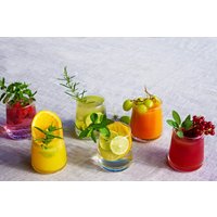 Glas Für Cocktails, Mixgetränke Und Andere Getränke, 6Er-Set, Handgefertigt von GlasswareKitzhero