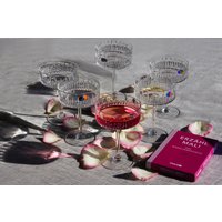 Kristall Champagnerschale, 6-Er Set, 250 Ml, Handgemacht von GlasswareKitzhero
