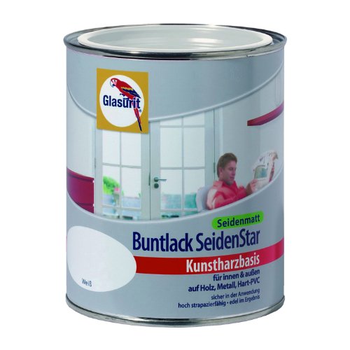 GLASURIT BUNTLACK SEIDENSTAR SEIDENMATT KHB - 0.375 LTR(3000 FEUERROT) von Glasurit