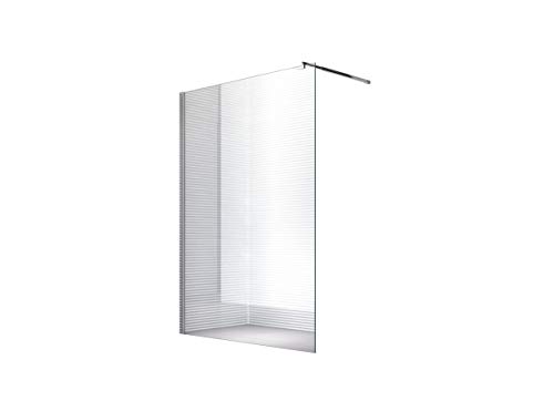 Glaszentrum Hagen - 10mm Duschwand - Duschabtrennung - Dusche - Walk-In Dusche - Fest & Freistehend - ESG - Variante (ESG-Klarglas, 130x200cm) von Glaszentrum Hagen