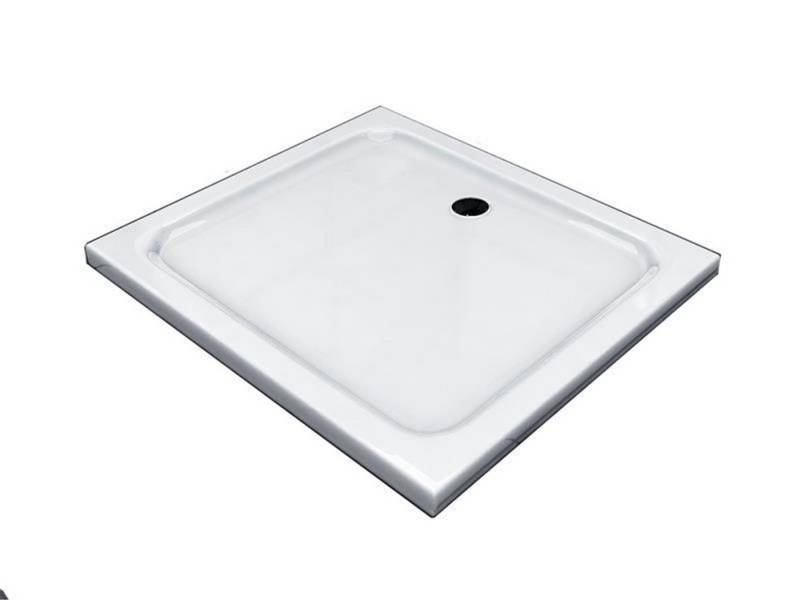 Glaszentrum Hagen Duschwanne "Acryla" 100x90x5 cm Flache Duschtasse weiß Rechteck von Glaszentrum Hagen