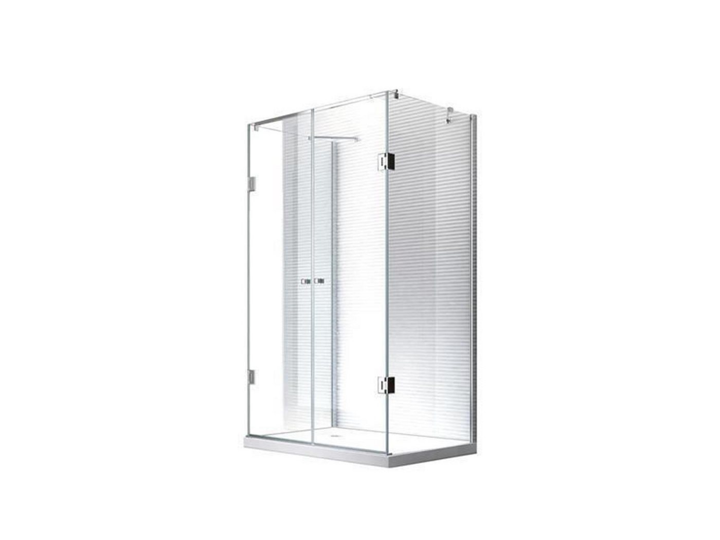 Glaszentrum Hagen Eckdusche Glaszentrum Hagen - 90x120x90x195 cm - Ares U-Duschkabine Dusche Dusch von Glaszentrum Hagen