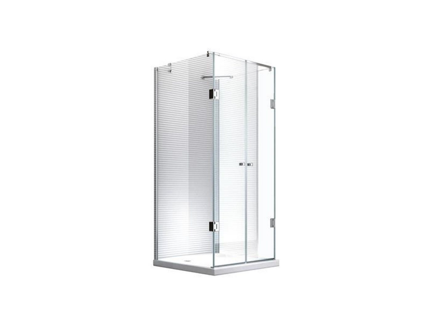 Glaszentrum Hagen Eckdusche Glaszentrum Hagen - 90x90x90x180 cm - Ares U-Duschkabine Dusche Duscha von Glaszentrum Hagen
