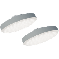 Glatz Osyrion Spot LED Akku-Licht 2er Set mit Fernbedienung inkl. Ladegerät und Ladekabel von Glatz