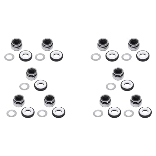 Glayent 10X 14mm Spiralfeder Gummibalg Pump Gleitringdichtung 301-12 Glayent 10X 14mm Spiralfeder Gummibalg Pump Gleitringdichtung 301-12 von Glayent