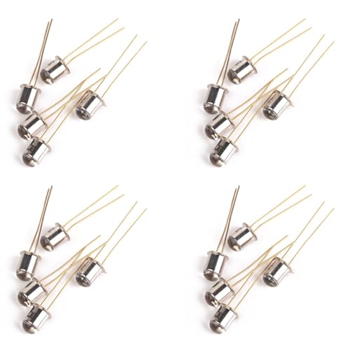 Glayent 20 Stueck 3DU5C Metall Silizium Fototransistor Transistor Glayent 20 Stueck 3DU5C Metall Silizium Fototransistor Transistor von Glayent