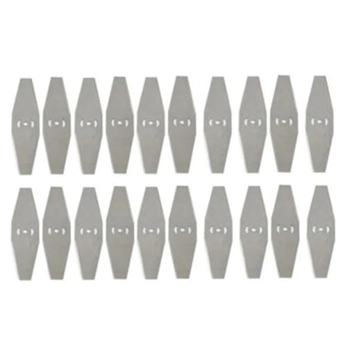 Glayent 20-Teilige SErsatzklingen, Zubehör für Elektrische Freischneider, (Nur Klingen im Paket) von Glayent