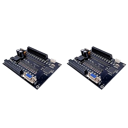 Glayent 2X PLC Industrial Control Board FX1N-24MT Relaismodul Verzögerungsmodul von Glayent