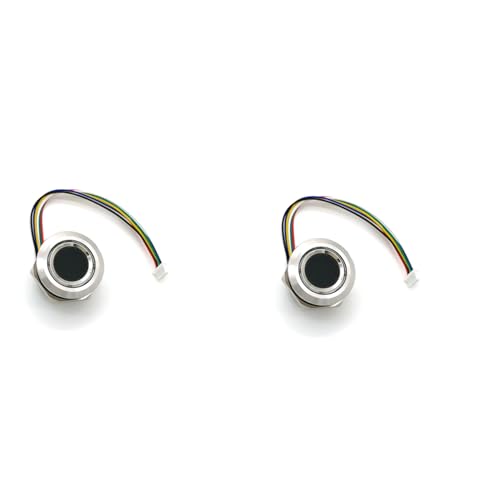 Glayent 2X R503 Kreisrunde RGB-Ringanzeige LED-Steuerung DC3.3V MX1.0-6Pin Kapazitiver Fingerabdruckmodul-Sensorscanner, 15 mm Glayent 2X R503 Kreisrunde RGB-Ringanzeige LED-Steuerung DC3.3V MX1.0-6Pin Kapazitiver Fingerabdruckmodul-Sensorscanner, 15 mm von Glayent