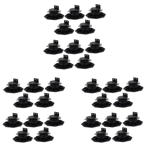 Glayent 30er-Pack Verstellbare Deck-Stützsockel, Deck-Fundament-Basisstütze für Schwimmende Deck-Plattform-Deck-Bodenhöhe Glayent 30er-Pack Verstellbare Deck-Stützsockel, Deck-Fundament-Basisstütze für Schwimmende Deck-Plattform-Deck-Bodenhöhe von Glayent