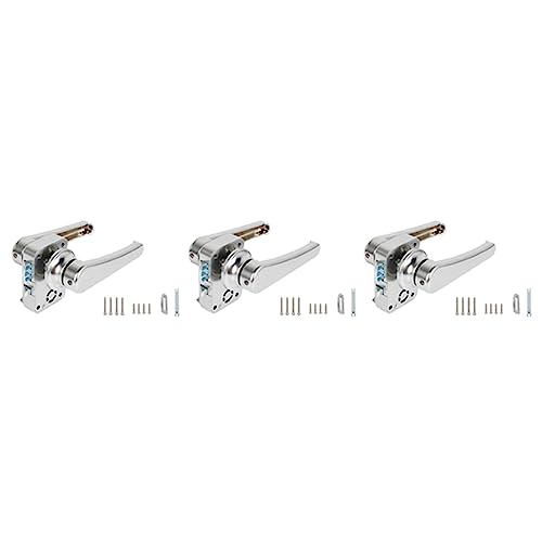 Glayent 3X RV Toilettentürschloss Badezimmertürschloss Caravan Boat Latch Griffschloss RV Zubehör von Glayent