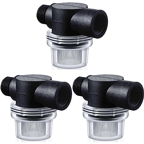 Glayent 3X Wasser Pumpen Sieb Filter, RV 1/2 Twist on Rohr Sieb, Kompatibel mit Oder Pumpen von Glayent