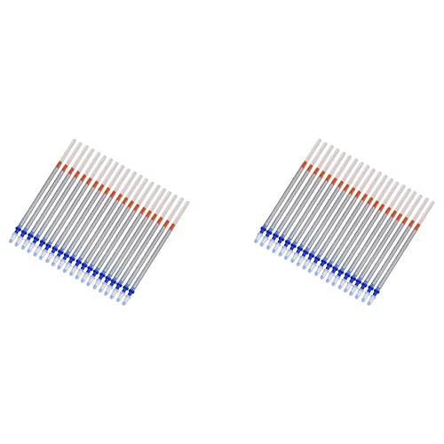 Glayent 40 Stk 0.7mm Spitze Gel Silber Ton Tinte Stift Nachfuell von Glayent