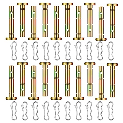 Glayent 40 StüCke Scherstifte und Splinte 738-04124 und 714-04040 Scherstift und Fliege Schloss Splintsatz Glayent 40 StüCke Scherstifte und Splinte 738-04124 und 714-04040 Scherstift und Fliege Schloss Splintsatz von Glayent