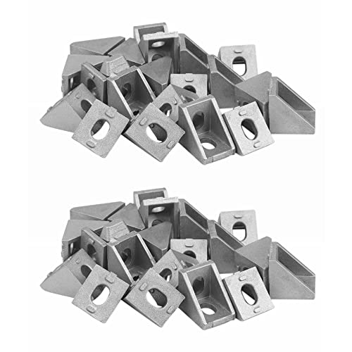 Glayent 40x 2020 Ecke Fitting Angle Aluminium 20 X 20 L Verbindungs Elemente Halterung Verbindungs Elemente Verwendung 2020 Glayent 40x 2020 Ecke Fitting Angle Aluminium 20 X 20 L Verbindungs Elemente Halterung Verbindungs Elemente Verwendung 2020 von Glayent