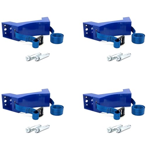 Glayent 4X Zylinder Halterung Gas Flaschen Halterung Langlebiger ABS Gas Flaschen Halter für Wohnmobil Wohnmobil RV Caravan,Blau Glayent 4X Zylinder Halterung Gas Flaschen Halterung Langlebiger ABS Gas Flaschen Halter für Wohnmobil Wohnmobil RV Caravan,Blau von Glayent