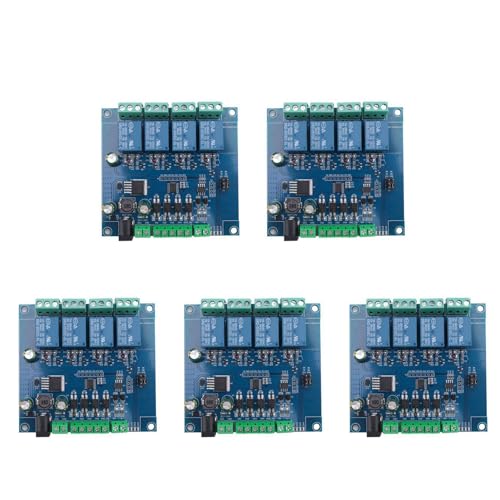 Glayent 5X Modbus Rtu 4 Kanal Relais Moduleingang 485 Ttl Uart Communication 4-Kanal Eingang 7-24V Relais Glayent 5X Modbus Rtu 4 Kanal Relais Moduleingang 485 Ttl Uart Communication 4-Kanal Eingang 7-24V Relais von Glayent