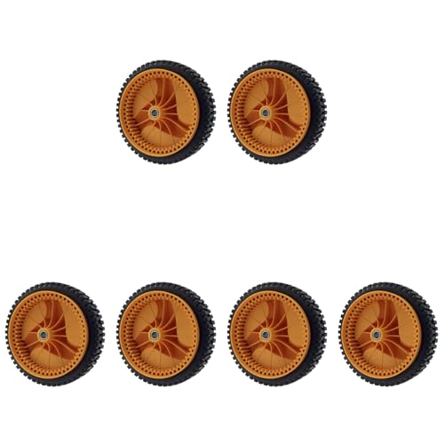 Glayent 6Er Pack 196 mm RasenmäHerrad für Husqvarnaa 5324025-67, 5324029-36, 532402567, 532402936 von Glayent