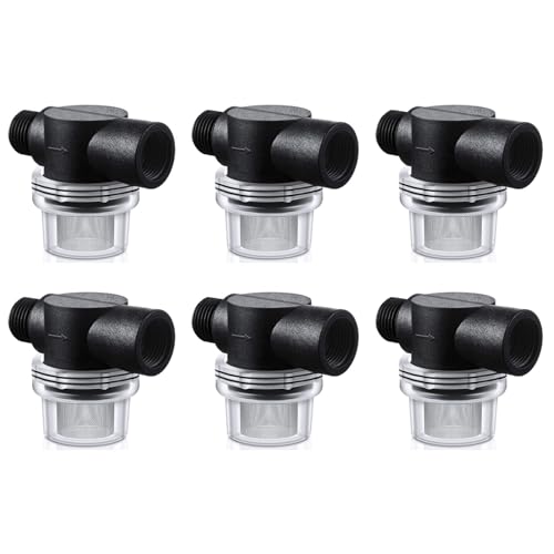 Glayent 6X Wasser Pumpen Sieb Filter, RV 1/2 Twist On Rohr Sieb, Kompatibel mit oder Pumpen Glayent 6X Wasser Pumpen Sieb Filter, RV 1/2 Twist On Rohr Sieb, Kompatibel mit oder Pumpen von Glayent